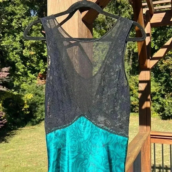 Vintage Jenelle of California night gown Floral sheer - Picture 2 of 8